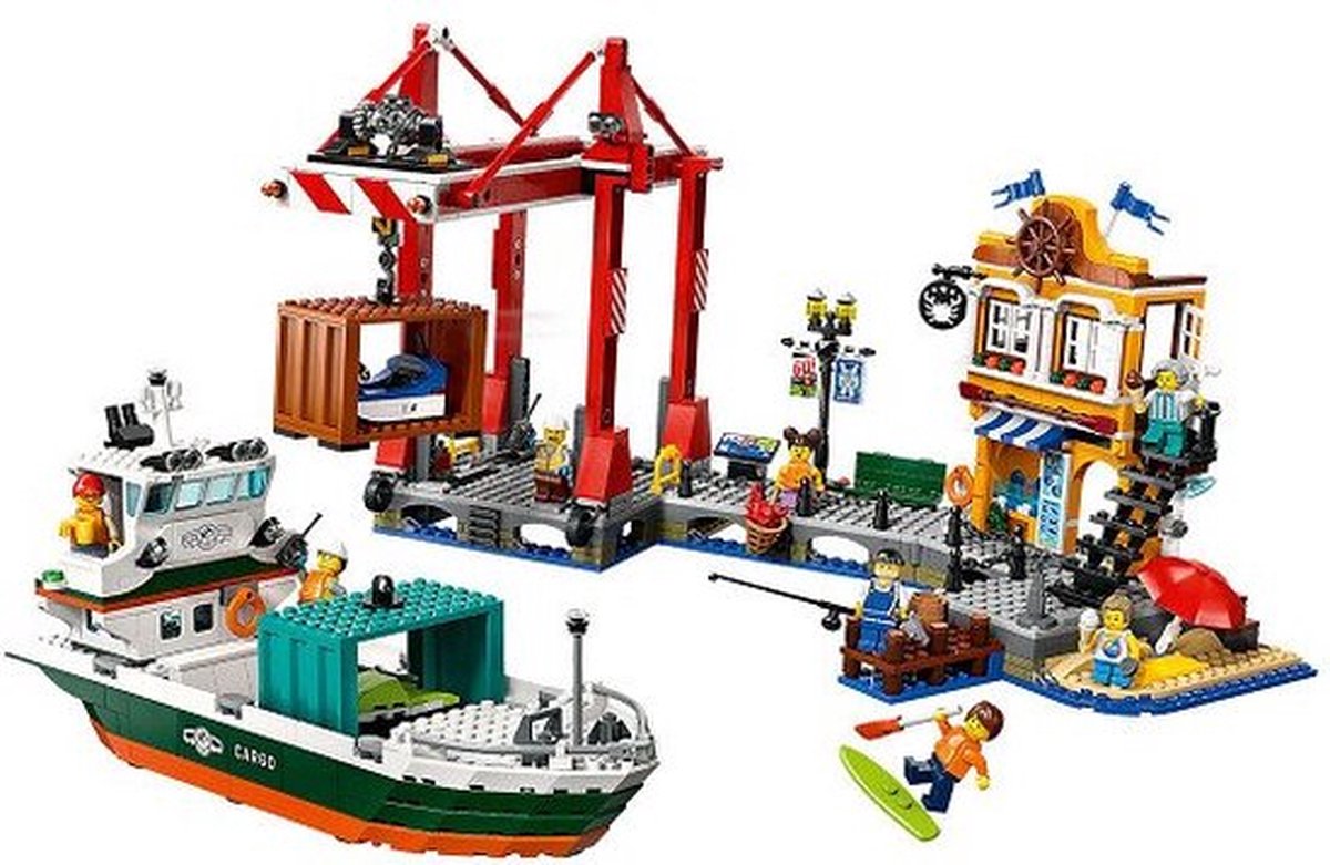 LEGO City Haven met Speelgoedvracht - 60422