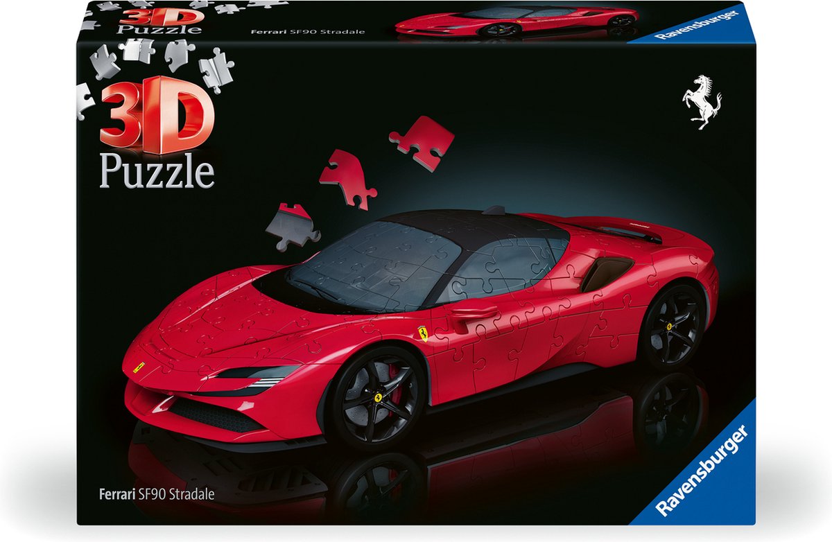 Ravensburger 3D Puzzel Ferrari SF 90 Stradale voor Kinderen & Volwassenen