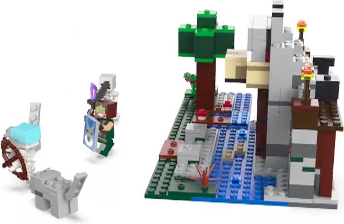 LEGO Minecraft Kasteel van de Wolf met Fort - 21261