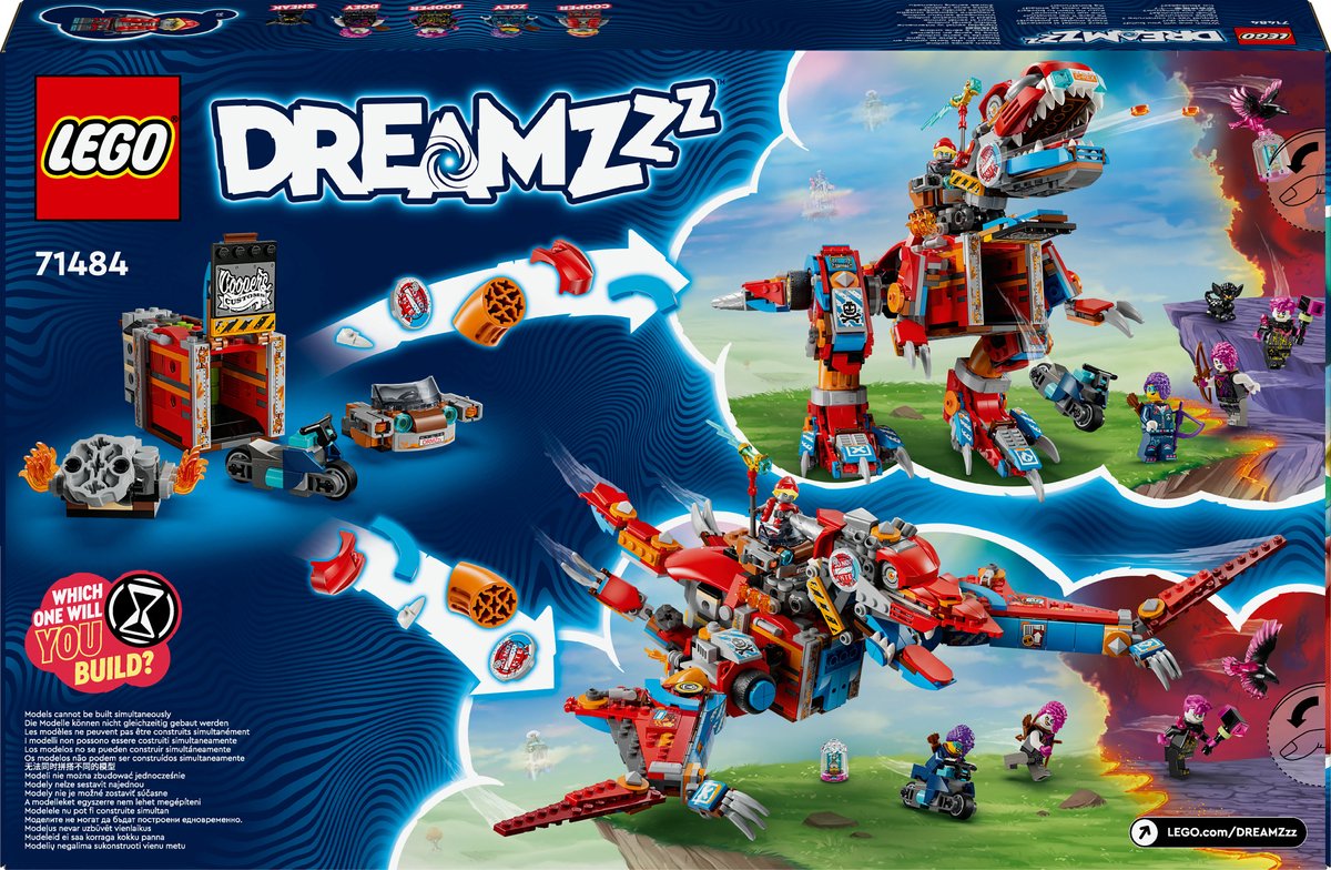 LEGO DREAMZzz Cooper's Dinosaurusrobot C. Rex - 71484
