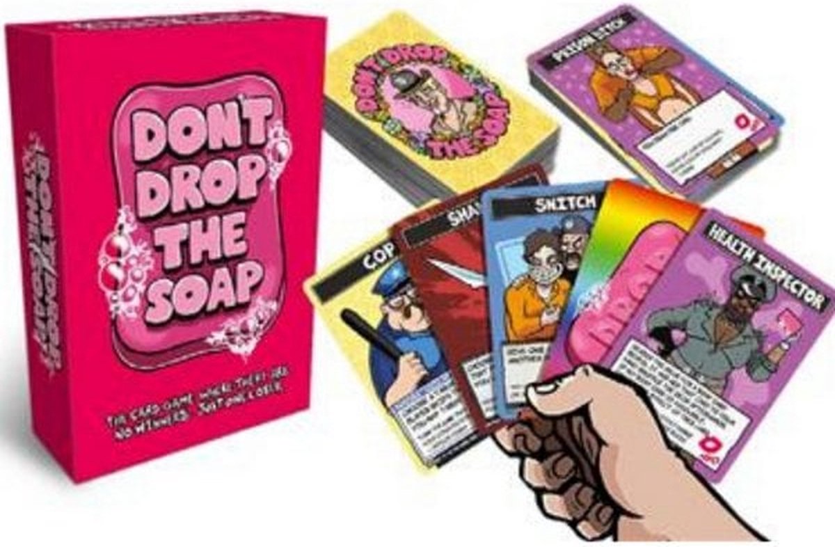 Lemuria Don't Drop the Soap - Grappig Kaartspel