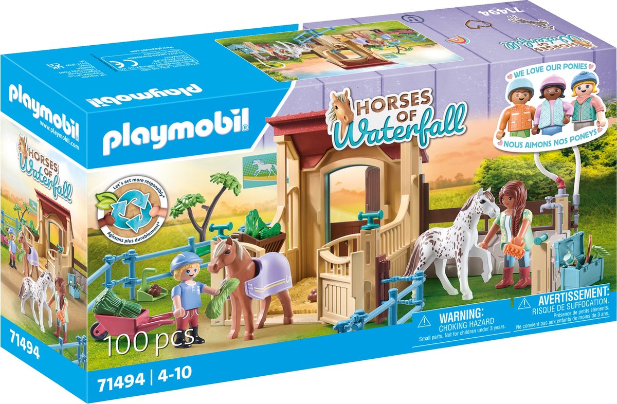 PLAYMOBIL Paardenmanege Cascade - 71494
