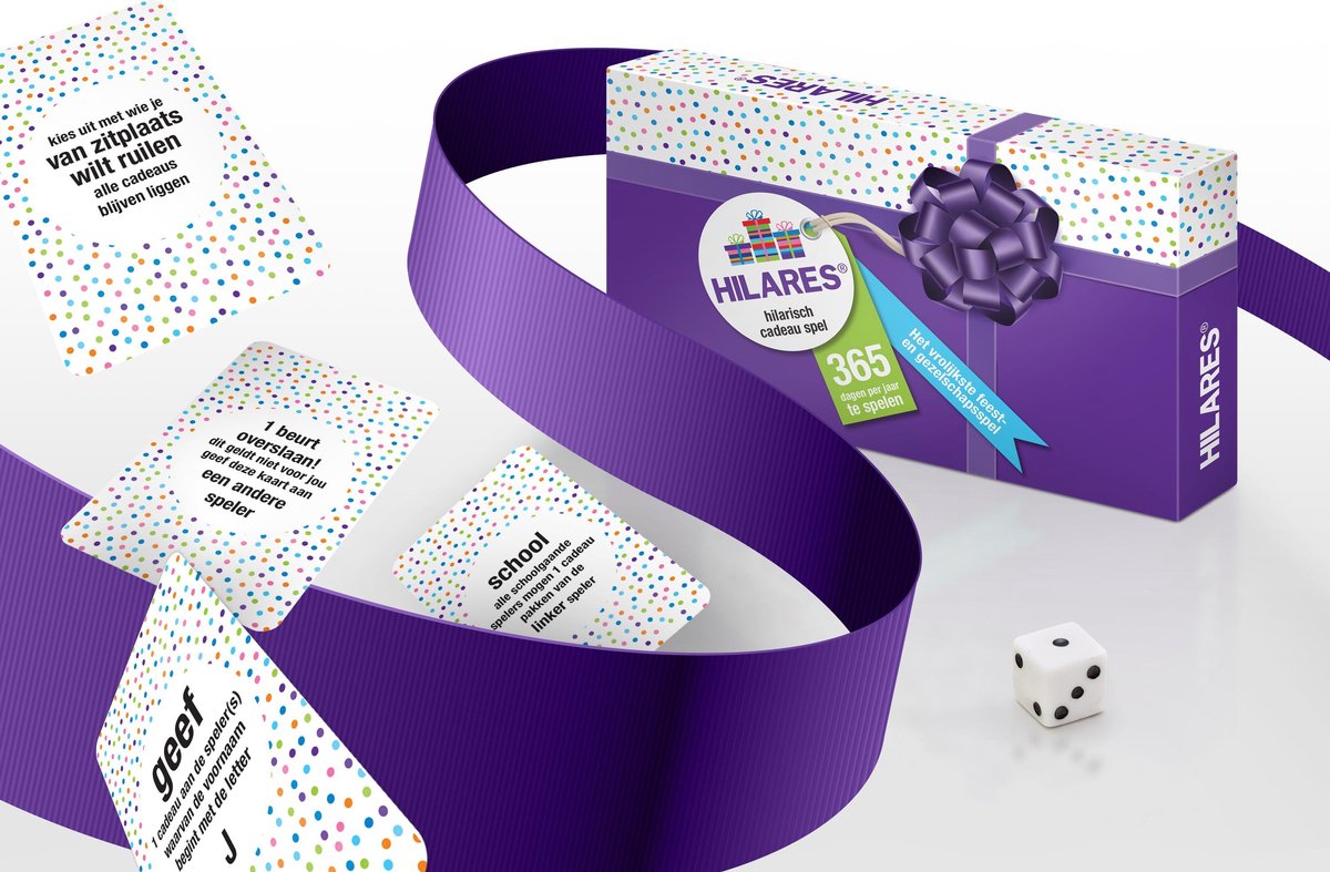 HILARES Hilarisch Familiespel voor Kerst en Sinterklaas