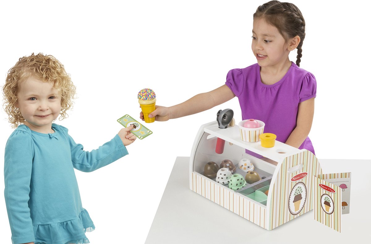 Melissa & Doug Houten IJswinkel Speelset