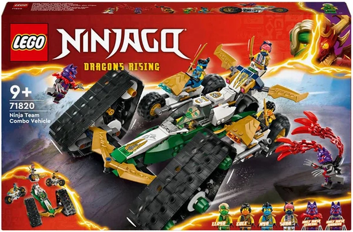 LEGO NINJAGO Team Ninja Combi-Voertuig - 71820