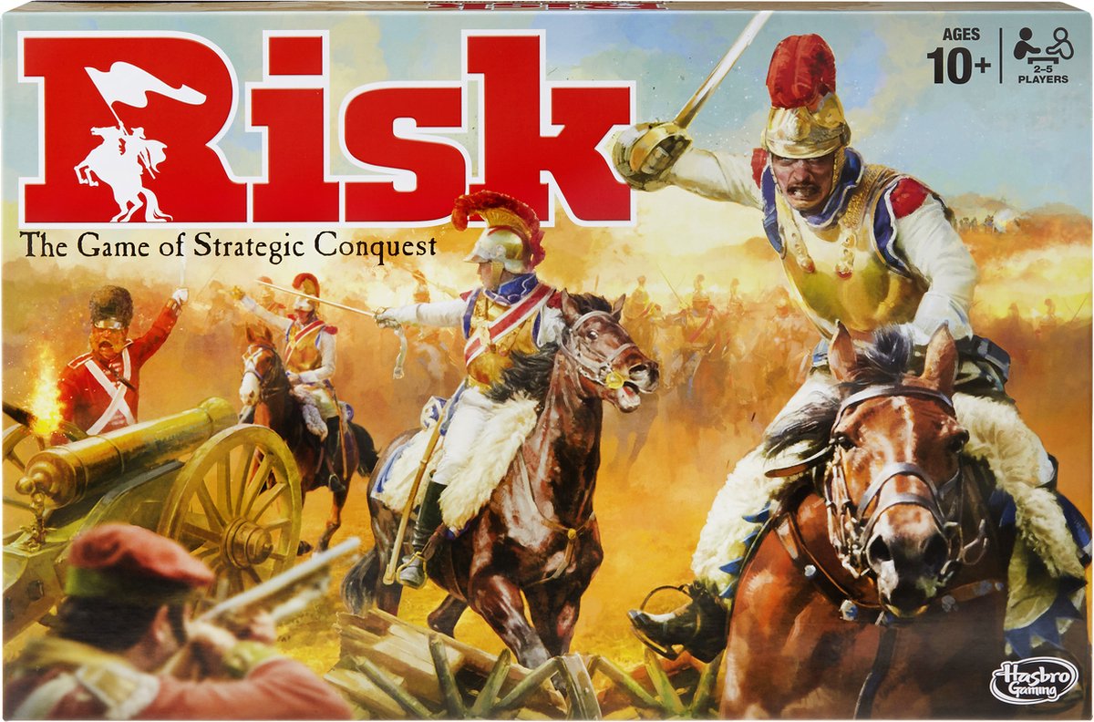 Hasbro Gaming Risk - Strategisch Bordspel Avontuur