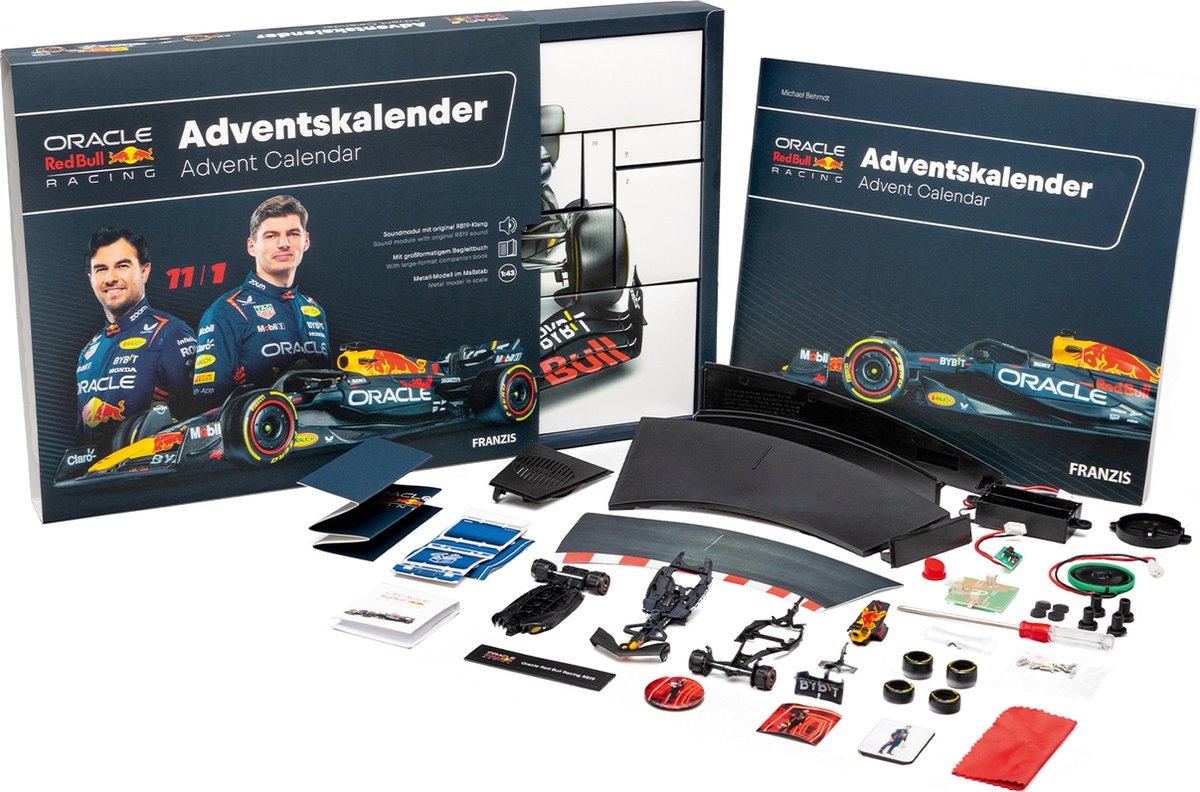 Franzis 1:43 Oracle Red Bull Racing RB19 F1 Adventskalender