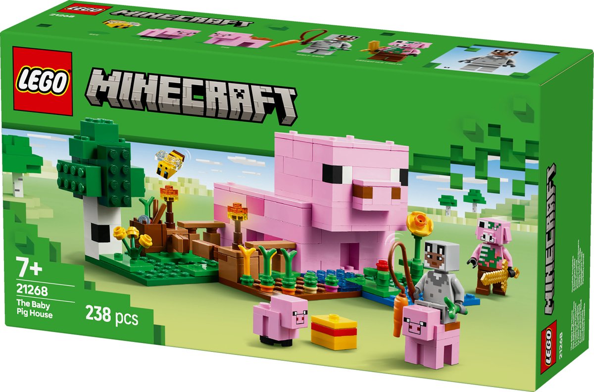 LEGO Minecraft Het Varkenhuis - 21268