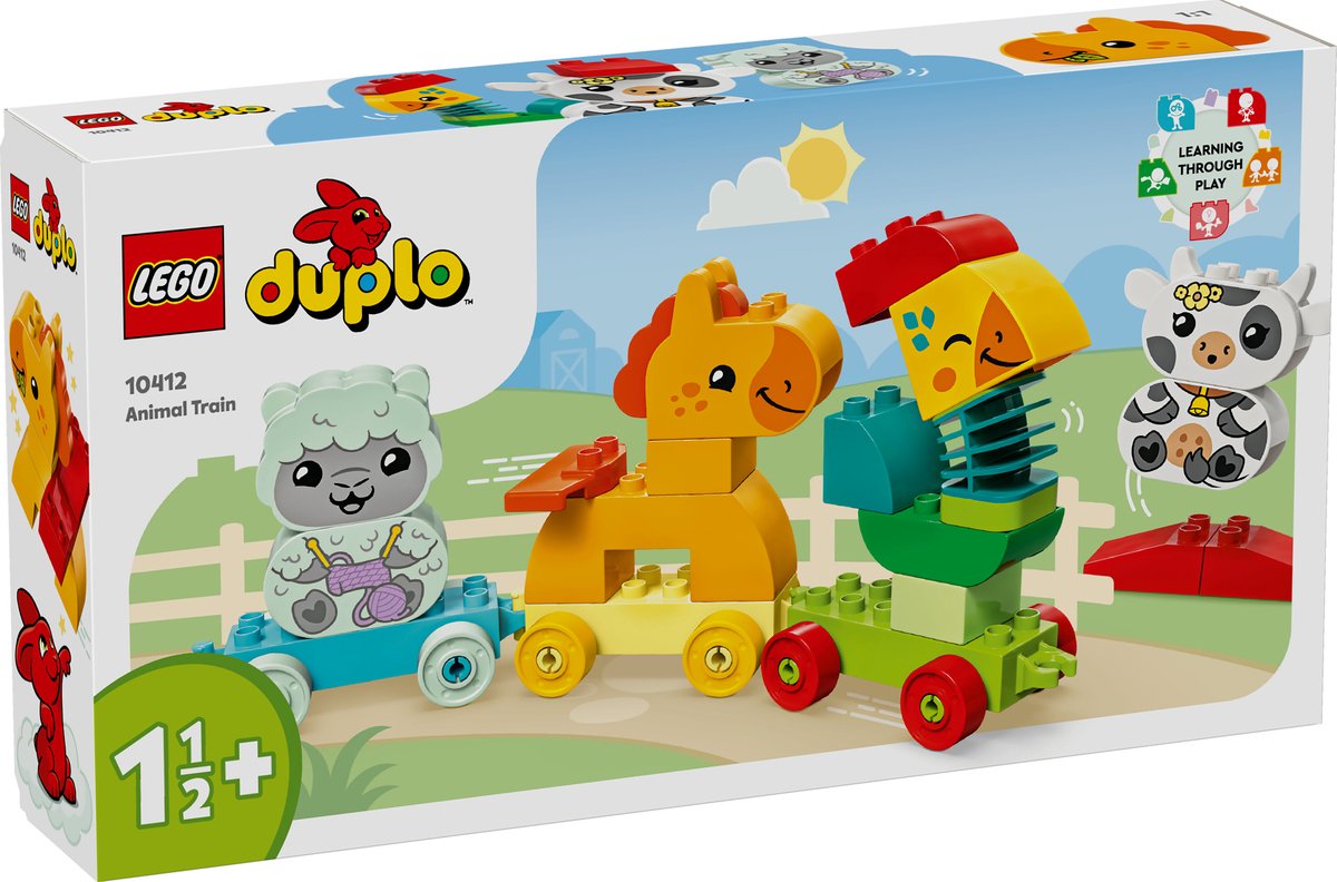 LEGO DUPLO Mijn Eerste Dierentrein - 10412