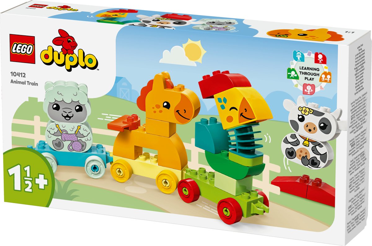 LEGO DUPLO Mijn Eerste Dierentrein - 10412