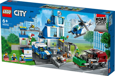 LEGO City Politiebureau met Voertuig - 60316