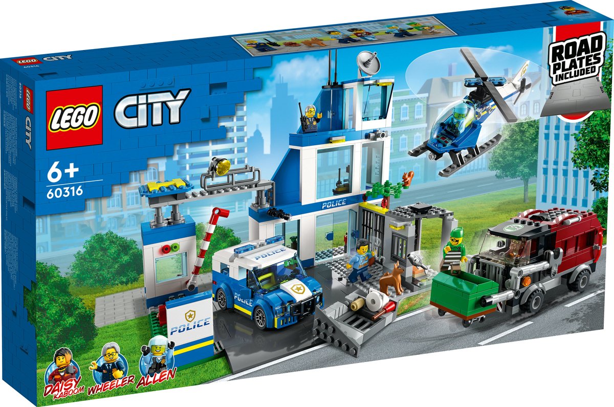 LEGO City Politiebureau met Voertuig - 60316