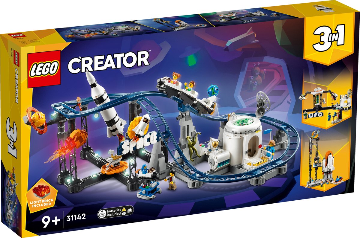 LEGO Creator 3-in-1 Ruimteachtbaan - 31142