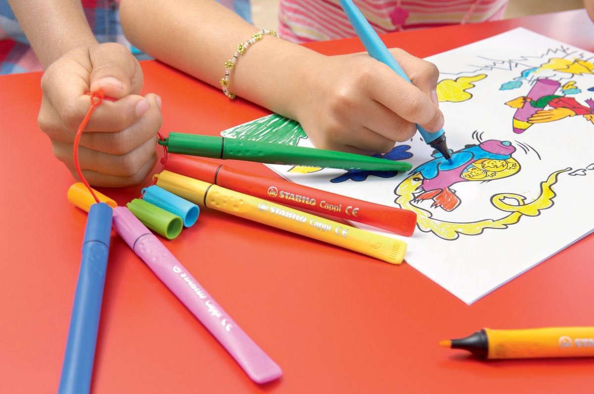 STABILO Cappi Kleurset - 12 Kleuren