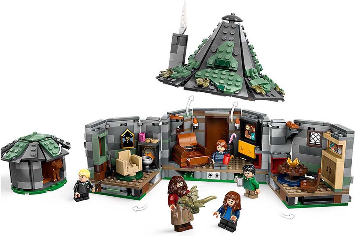 LEGO Harry Potter Hagrids Huis: Onverwachte Bezoeker - 76428