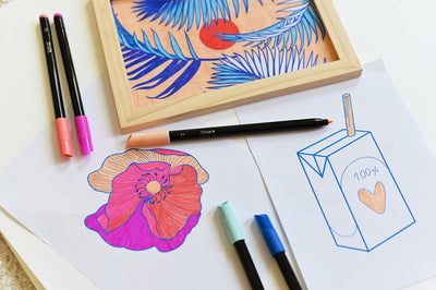 BIC Color Up Viltstiften Set van 24 Kleuren