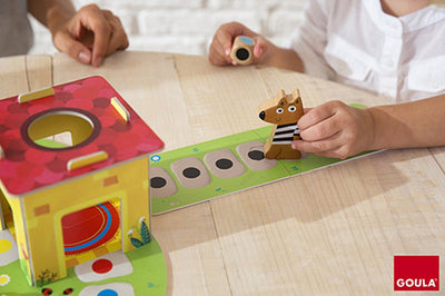 Goula 3 Kleine Biggetjes Houten Spel