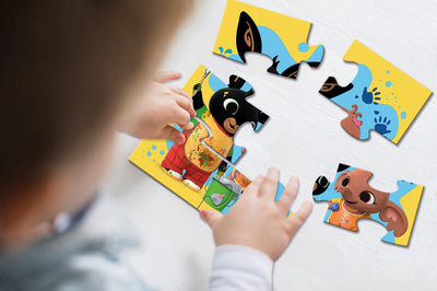 Bambolino Bing 4-in-1 Kinderpuzzelset - 4x6x9x16 Stuks