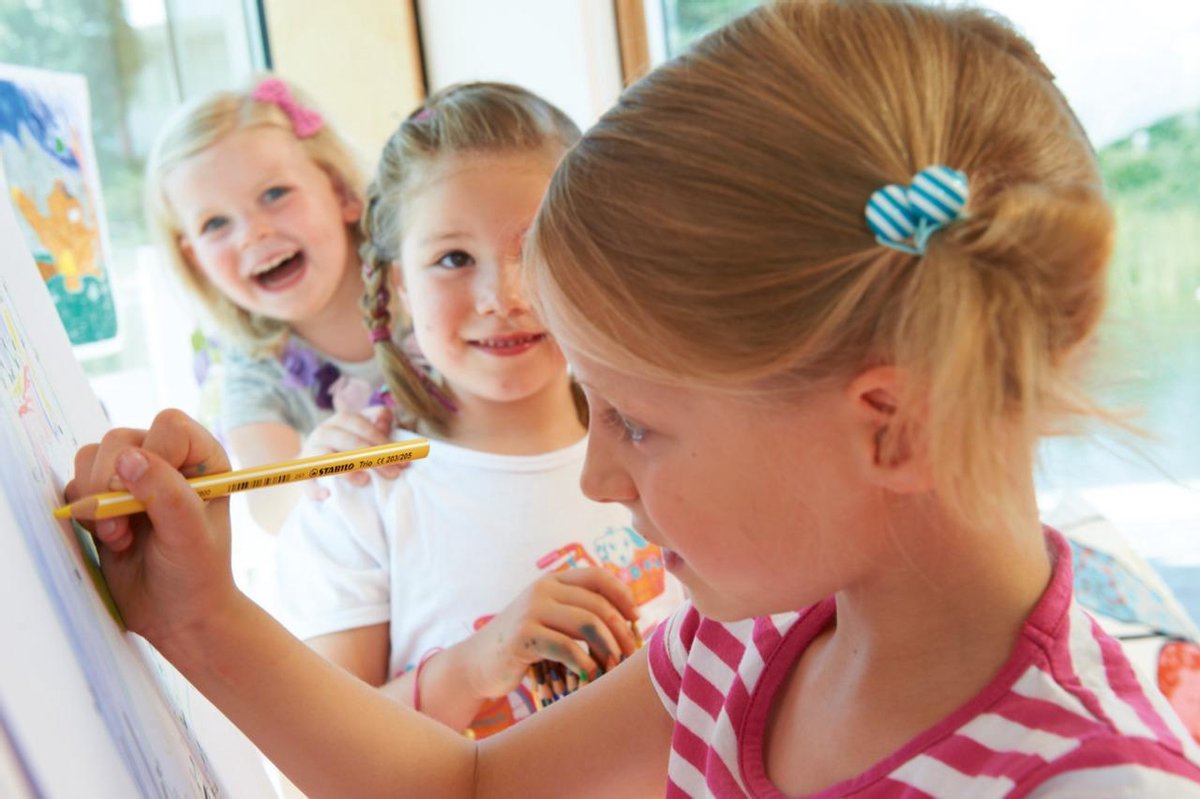 STABILO Trio Dikke Kleurpotloden - Set van 24 Kleuren