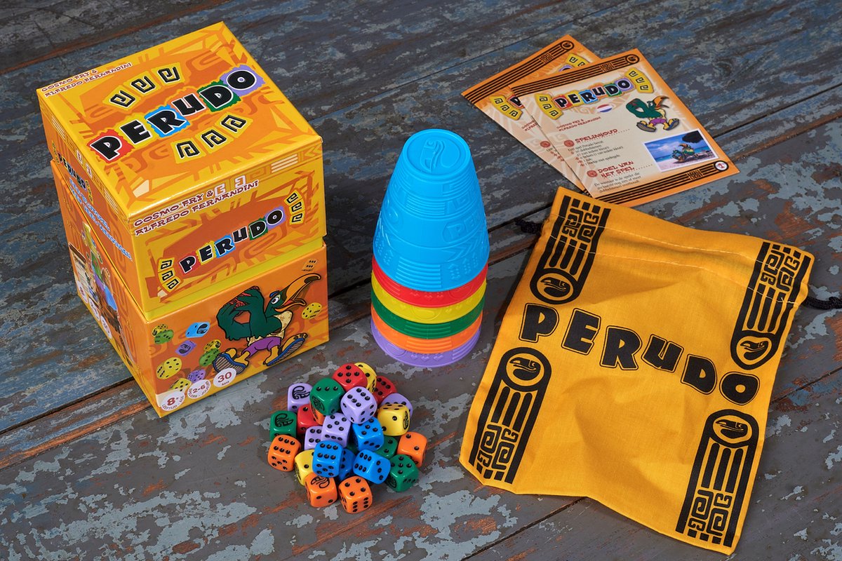 Zygomatic Perudo Strategiespel - Bordspel Avontuur