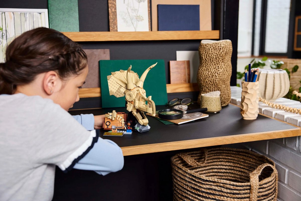 LEGO Jurassic World Triceratops Fossielen Schedel - 76969