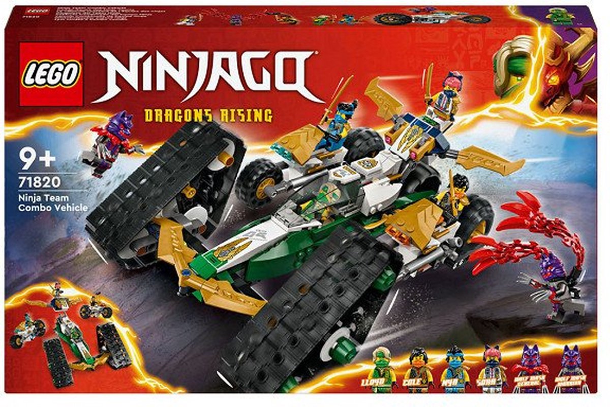 LEGO NINJAGO Team Ninja Combi-Voertuig - 71820