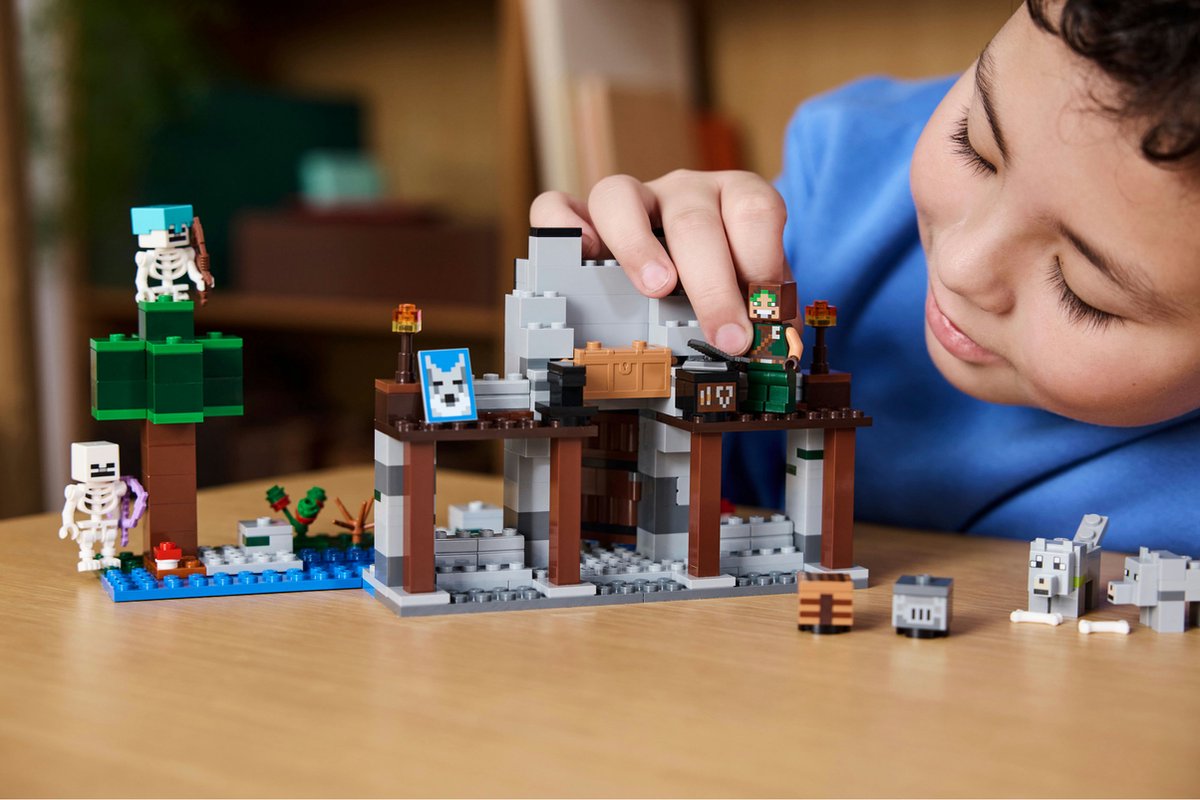 LEGO Minecraft Kasteel van de Wolf met Fort - 21261
