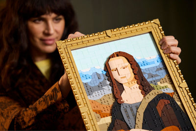 LEGO Art Mona Lisa - Iconisch Kunstwerk Bouwset - 31213