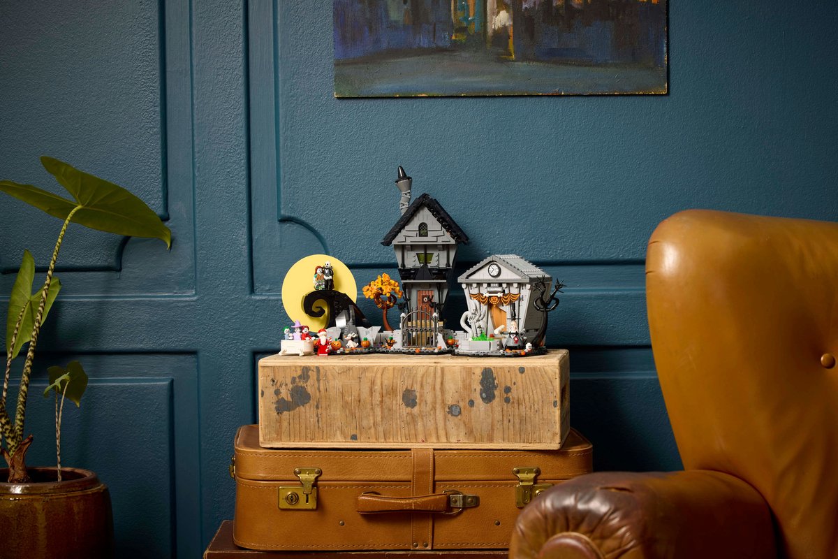 LEGO Ideas Disney's De Nachtmerrie Voor Kerstmis - 21351