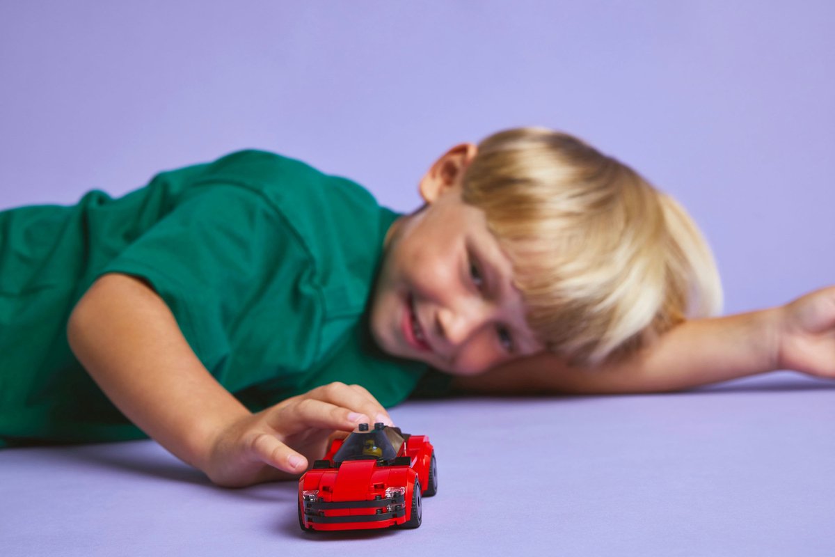 LEGO City Rode Sportwagen Superauto - 60448