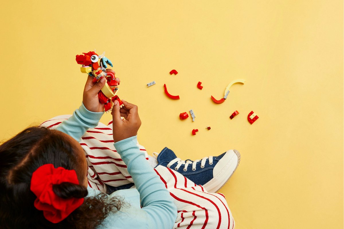 LEGO Creator 3-in-1 Rode Draak - 31145