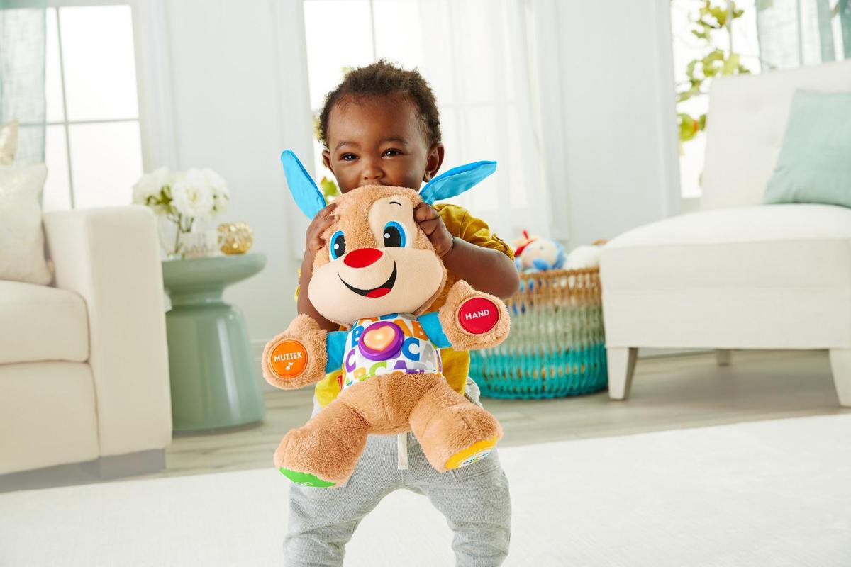 Fisher-Price Leerplezier Eerste Woorden Puppy - Interactief