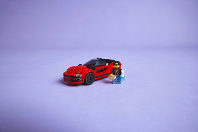 LEGO City Rode Sportwagen Superauto - 60448