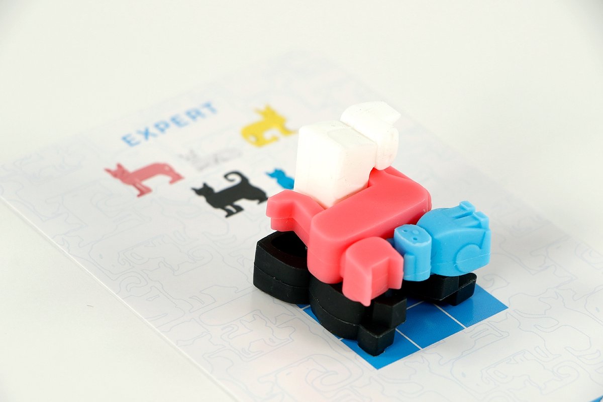 999 Games Smart Cat Stax - Puzzelspel voor Dierenliefhebbers