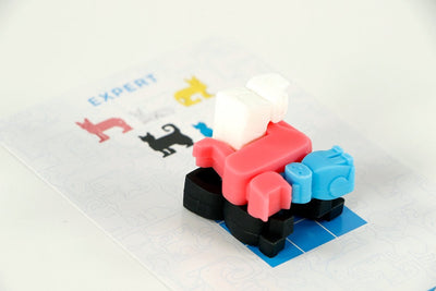 999 Games Smart Cat Stax - Puzzelspel voor Dierenliefhebbers