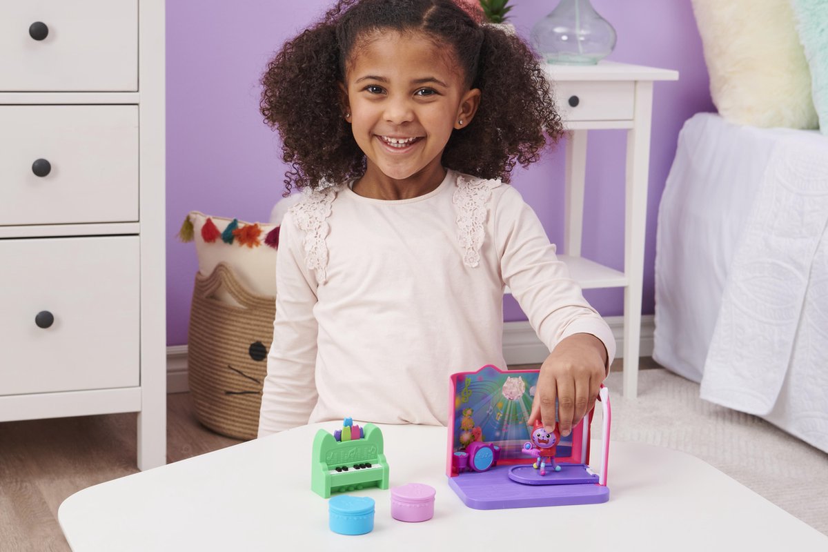 Gabby's Poppenhuis DJ Speelset Muziekkamer Herbe à Chat