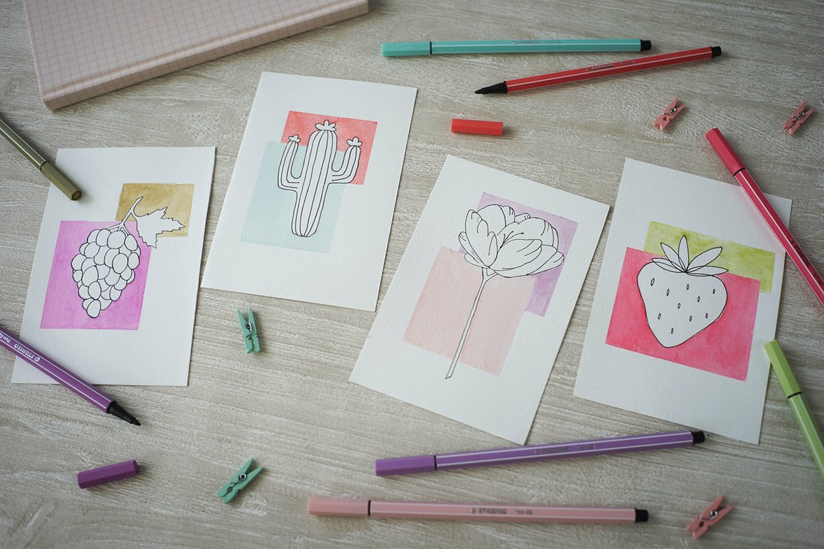 STABILO Pen 68 Premium Finelinerset - 18 Nieuwe Kleuren