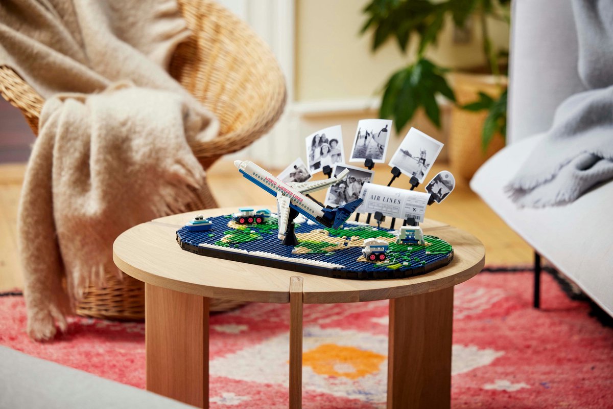 LEGO Holiday Memories Wereldkaart Bouwset - 41838