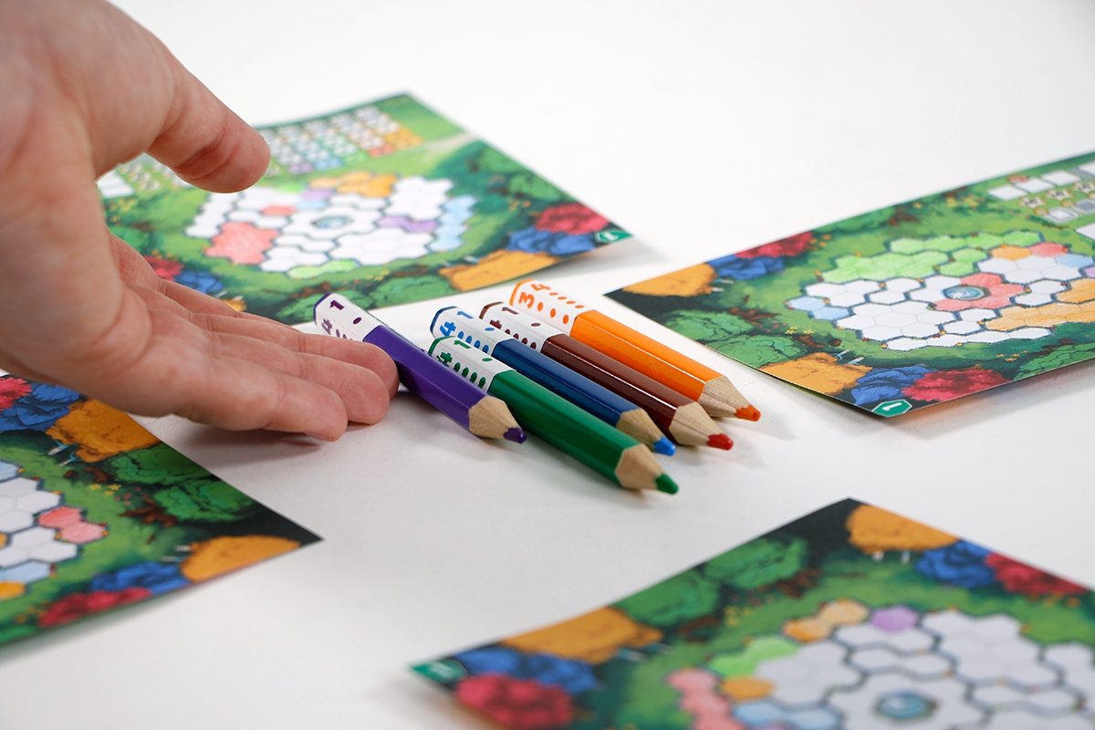 999 Games Tuinspel 'Kies een Pen' - Jardins