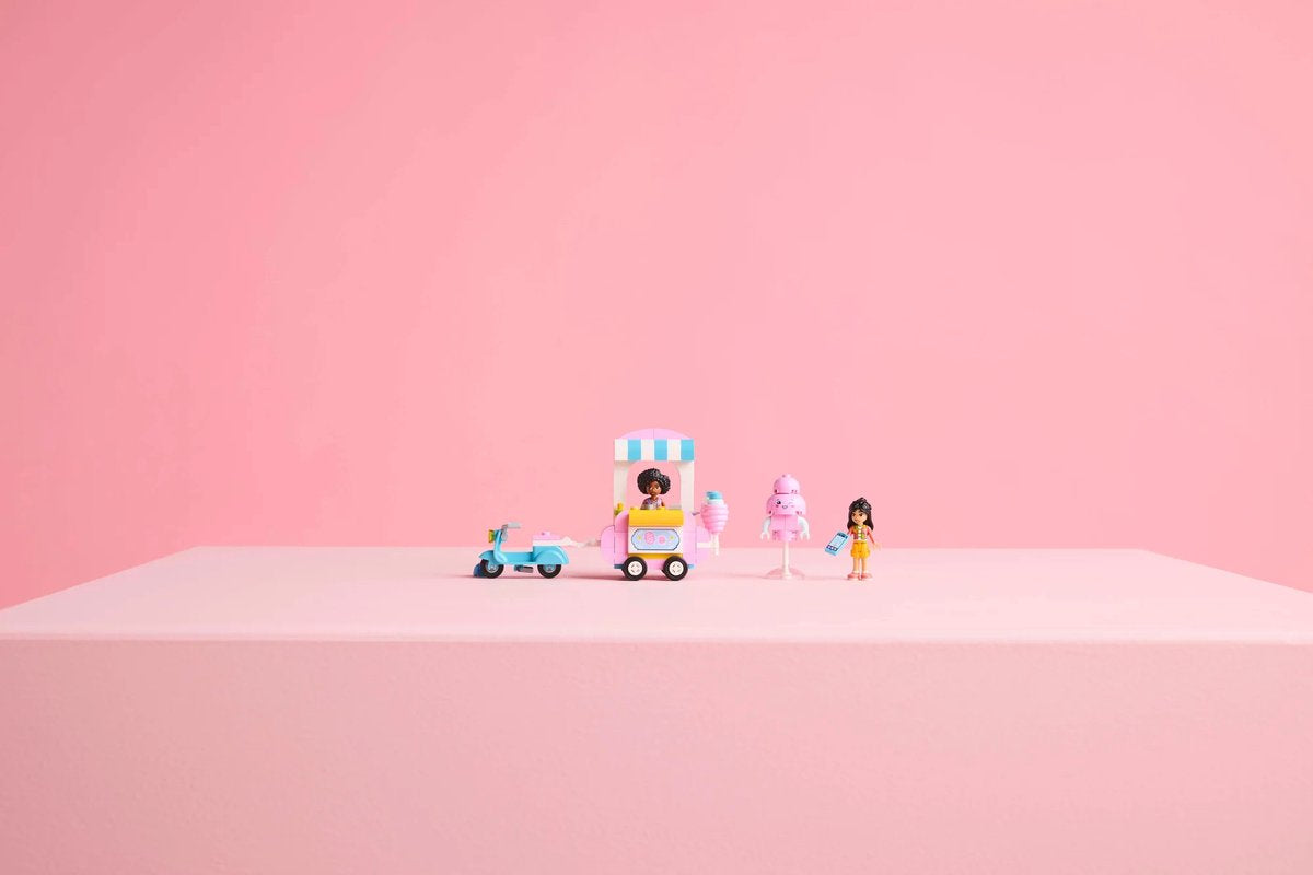 LEGO Friends Snoepkraam met Suikerspin & Scooter - 42643