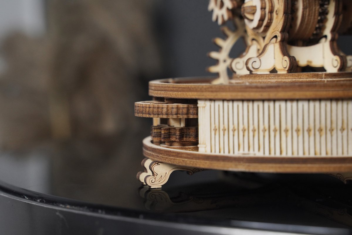 Robotime Luminous Globe ST003 - Houten Wereldbol Maquette