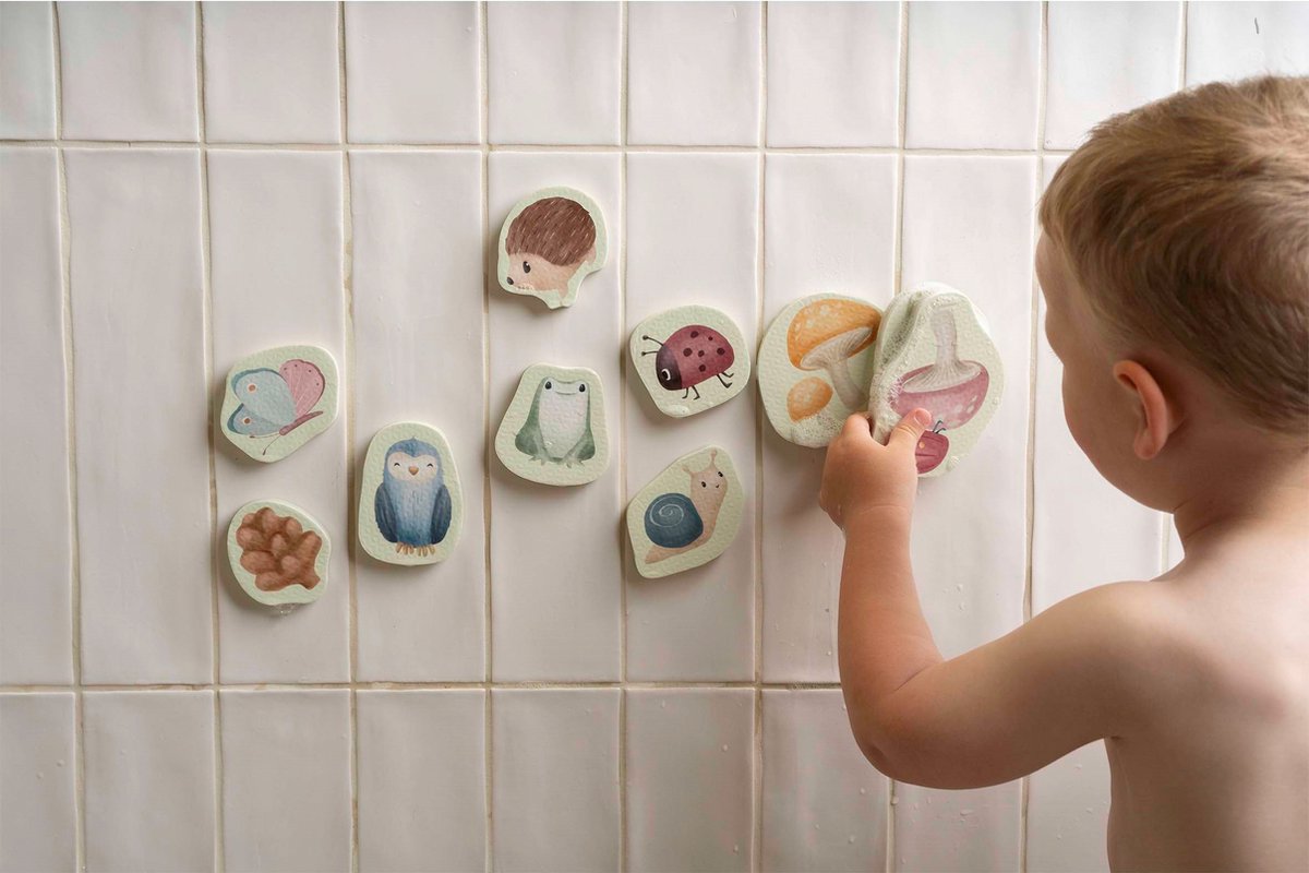 Little Dutch Badfiguren van Schuim - Forest Friends