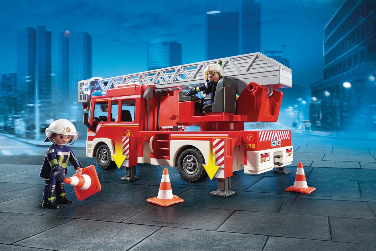 PLAYMOBIL City Action Brandweer Interventiewagen - 9464