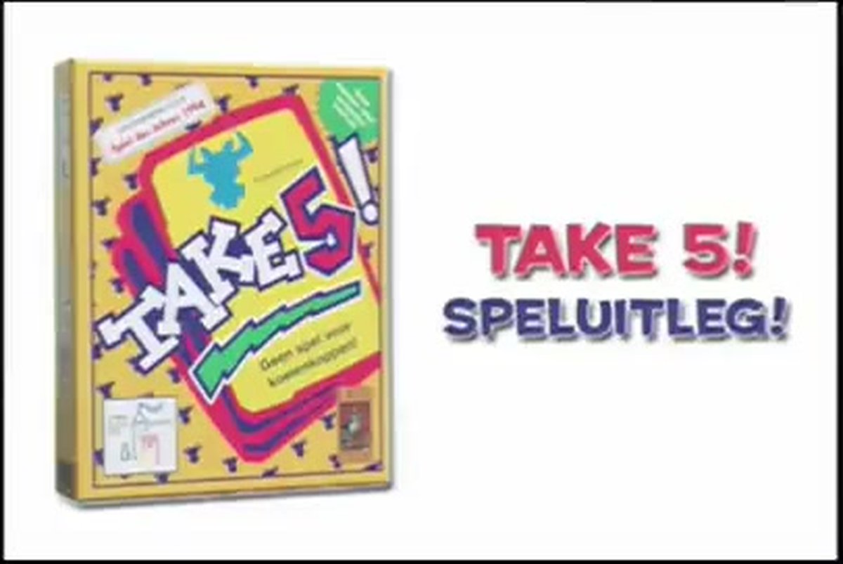 999 Games Take 5! Kaartspel - Snel en Spannend