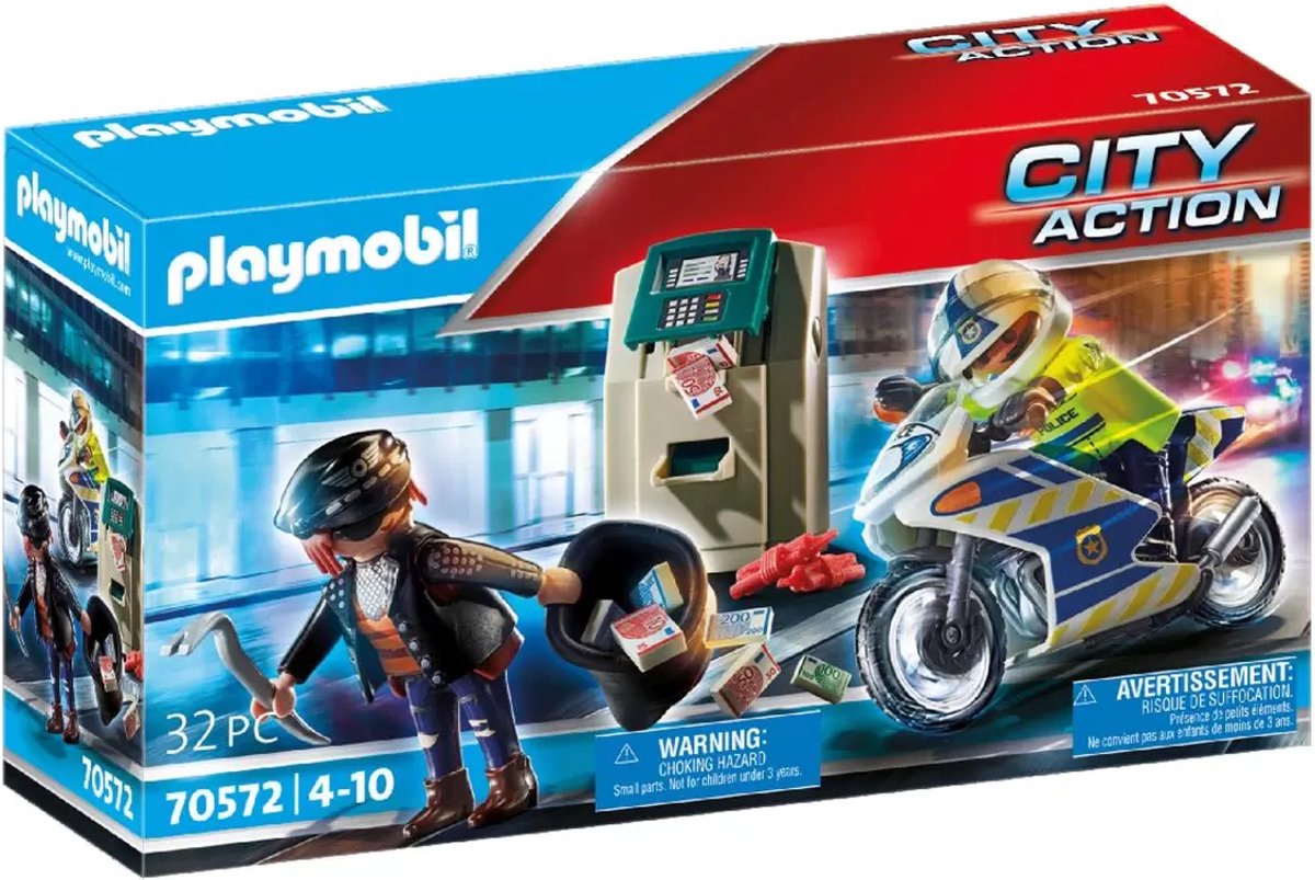 PLAYMOBIL City Action Politie en Boef - 70573