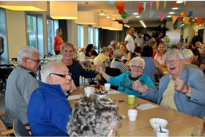 Bingo Holland Kleurrijke Bingo Blokken 5x100 Kaarten 1-75