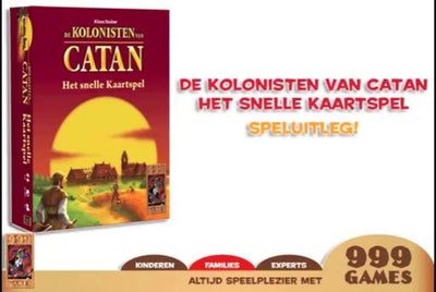 999 Games De Kolonisten van Catan: Snel Kaartspel