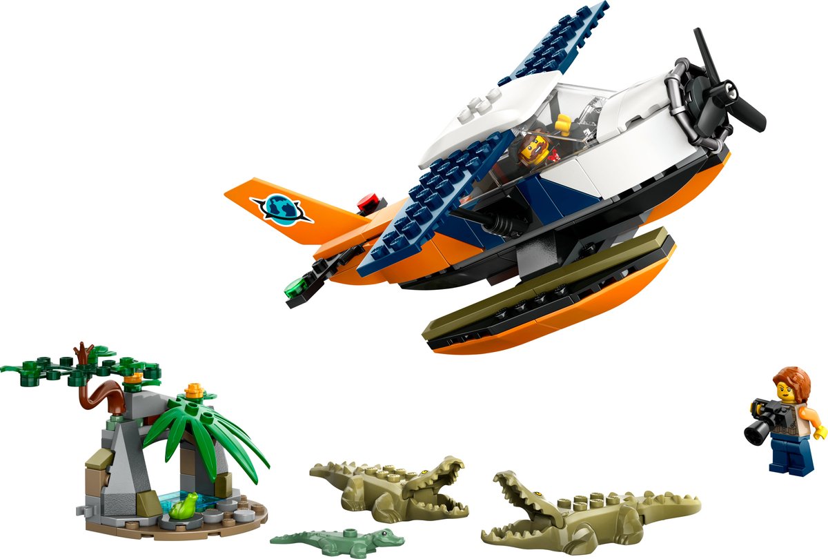 LEGO City Jungle Verkenners Watervliegtuig - 60425