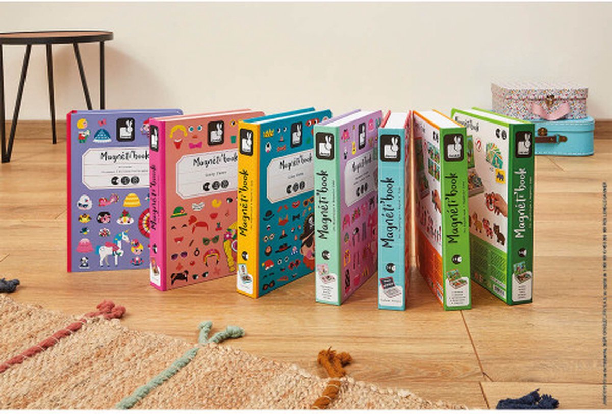 Janod Magneti'Book Dieren Puzzelspel