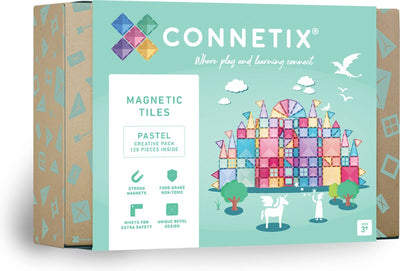 Connetix Pastel Creatief Pakket - 120 Stuks